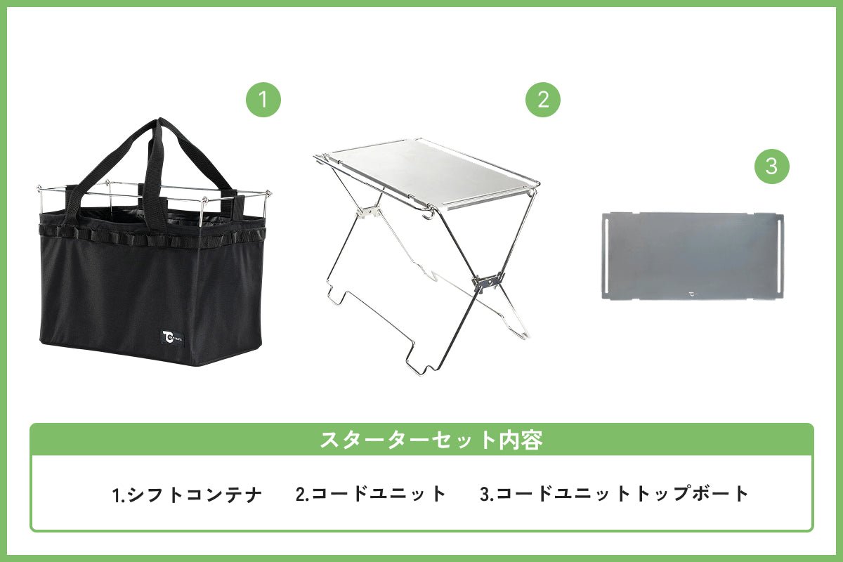 コードユニット コンテナセット - TOKYO CRAFTS