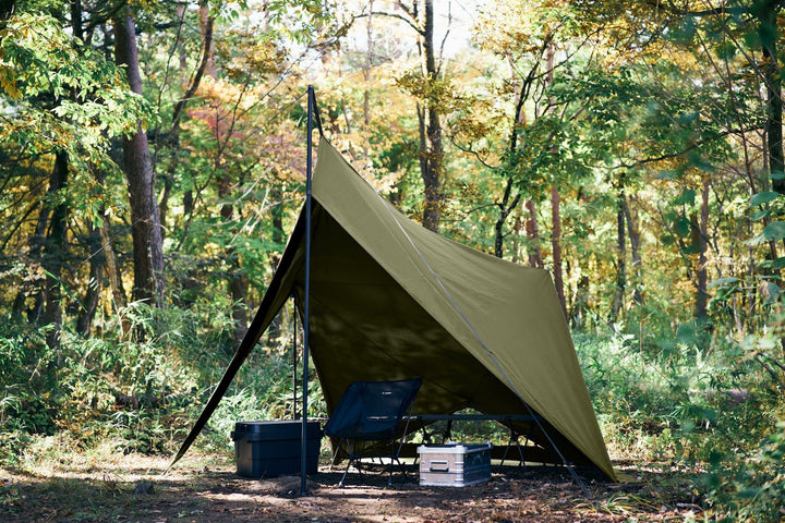 Diamond Fort TC Solo Tent (Gunmaku Pup Tent) Khaki - Tokyo Craft [Official]  – TOKYO CRAFTS