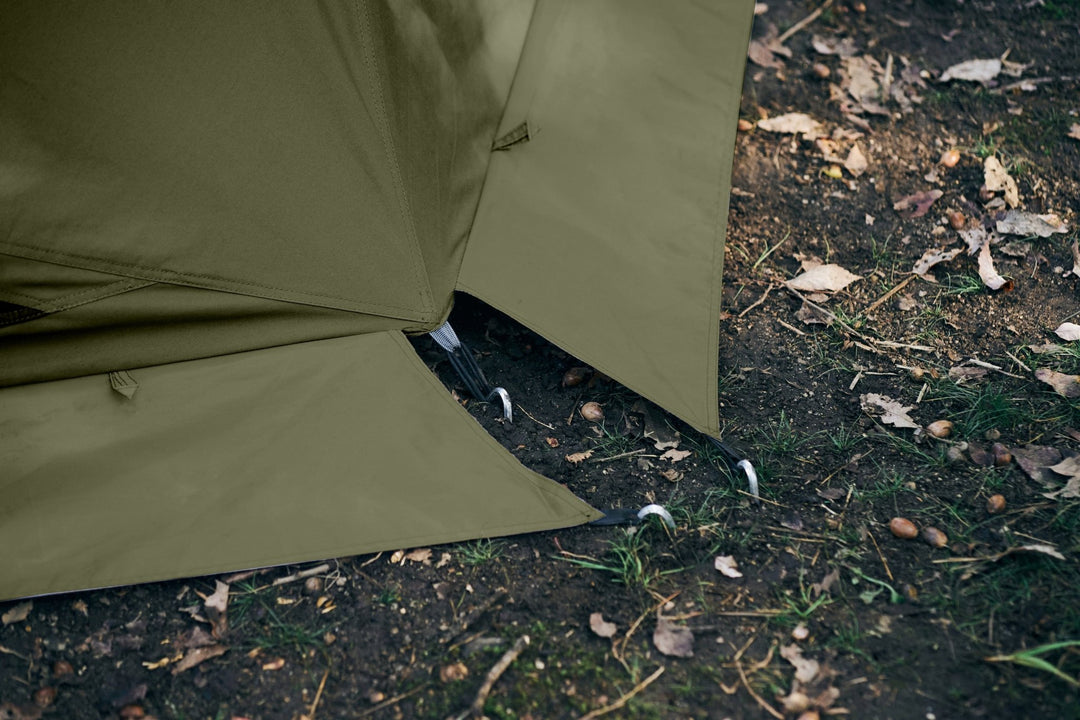 ダイヤフォートTCソロテント(軍幕パップテント) カーキ - 東京クラフト