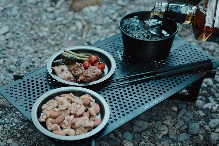 TOKYO  CRAFTS マクライト&amp;ジカテーブル ジカテーブル 2【ソロキャンプ用・ローテーブル】 - 東京