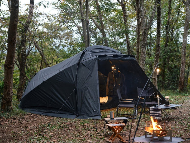 Tenbi Shelter Black (3-4 Person Tent / Shelter Tent) - TOKYO