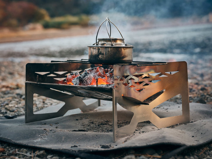 TOKYO CRAFTS MAKULITE マクライト　焚き火台 Fire Pit Makulite 2 (lightweight and compact) - TOKYO CRAFTS Official