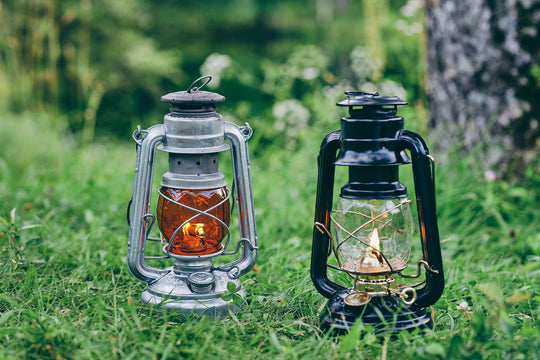 オイルランタングローブ槌目クリア/アンバー - TOKYO CRAFTS