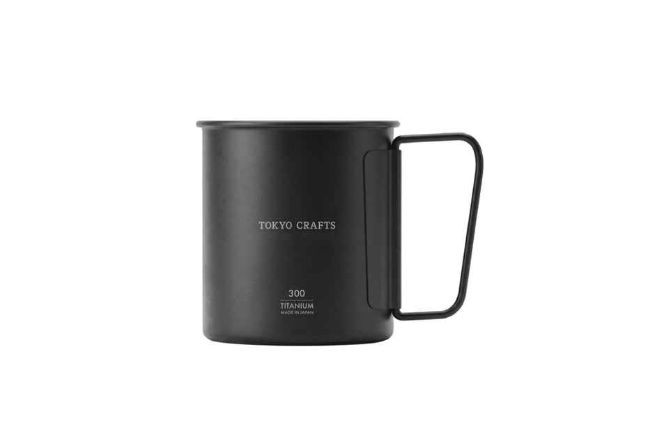 チタンシングルマグ ブラック300ml×1点