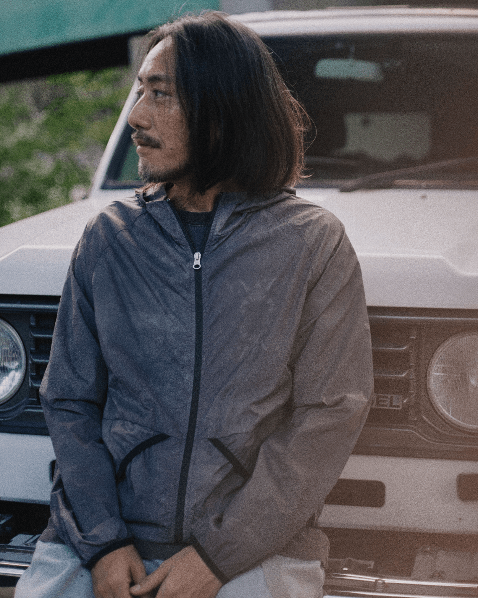 MontBlanc Packable Windbreakerの着用カット