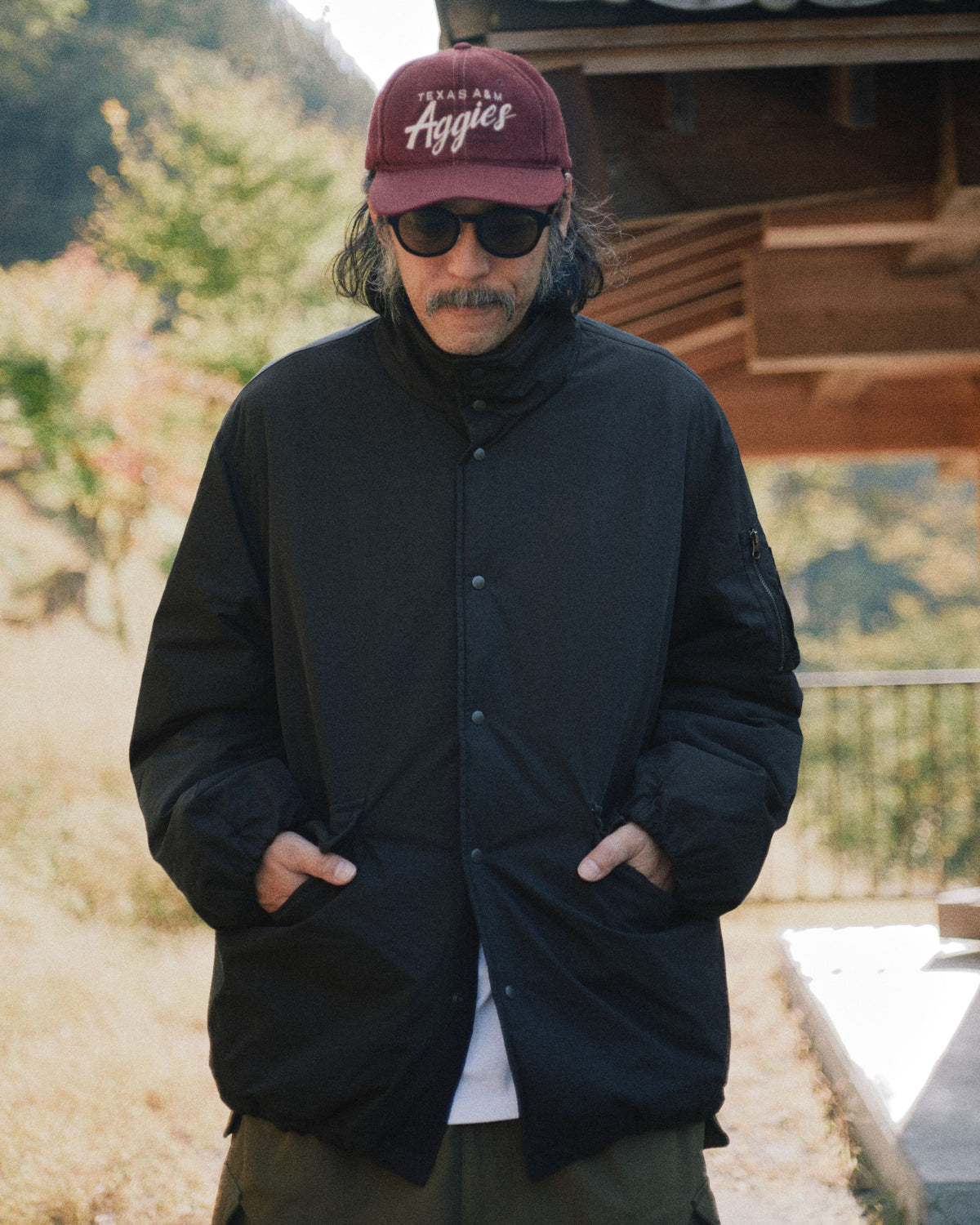 Parabola Padded Jacketの着用カット
