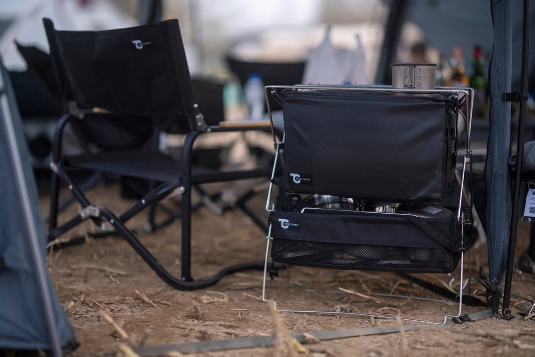 TOKYO CRAFTS メッシュ収納バスケット ブラック キャンプ収納コンテナ】バケットシェルフメッシュ - 東京