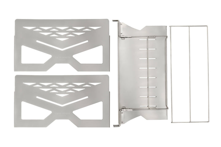 焚火台マクライト(チタン製)超軽量コンパクト - 東京クラフト