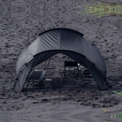 【セット割】テンビ シェルター／ブラック コンプリートセット (ルーフシート+インナーテント+グランドシート) - TOKYO CRAFTS