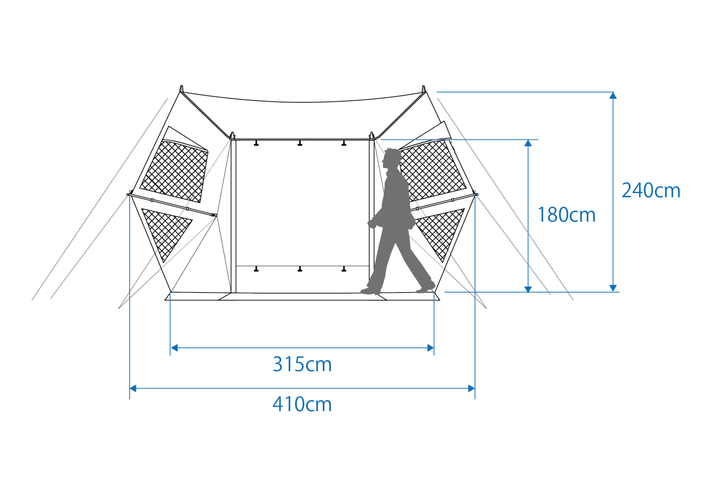 Grahus M (Shelter Tent) - TOKYO CRAFTS Official