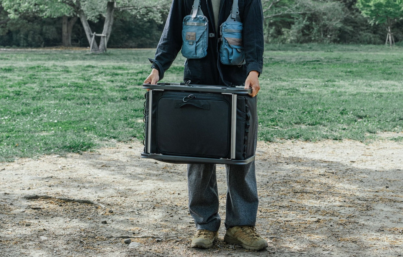 【セット割】ギアバンカーテーブルセット（コードユニット + トップボード+ ショルダーケース + ギアバンカー + グラフアーム） - TOKYO CRAFTS