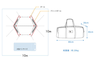 Wing Fort (Inner tent for 4 people included)