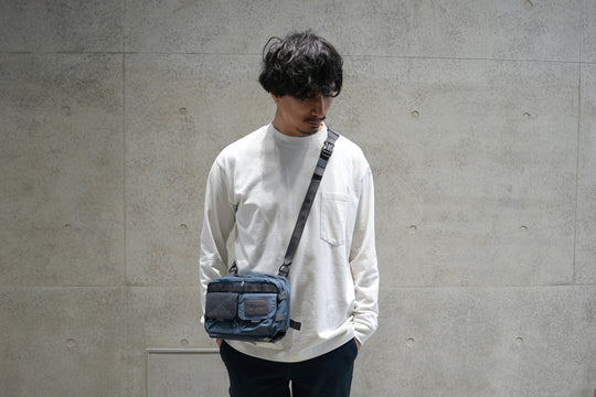 「別注」TCスタンダードチェストバッグ ブルーグレー - TOKYO CRAFTS