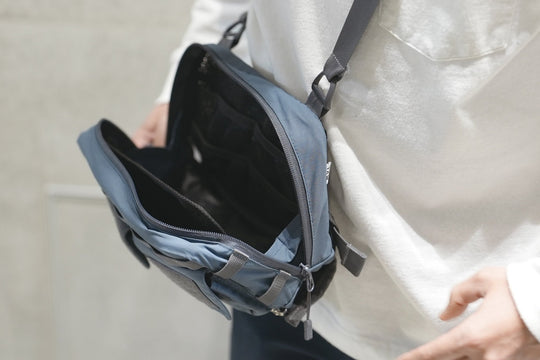 「別注」TCスタンダードチェストバッグ ブルーグレー - TOKYO CRAFTS