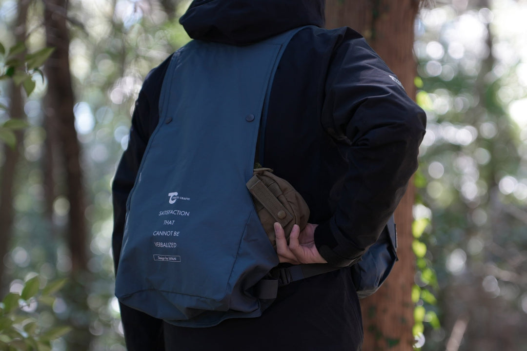 キャンプ用ベスト】別注TCスタンダードキャンプベスト ブルーグレー