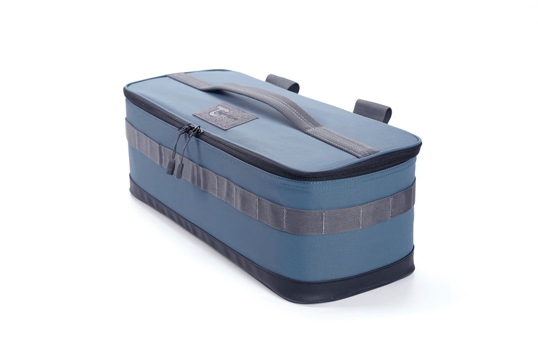 キャンプ コンテナ】別注TC ハンギングストレージコンテナM ブルー