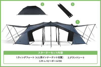 ウィングフォート スターターセット - TOKYO CRAFTS