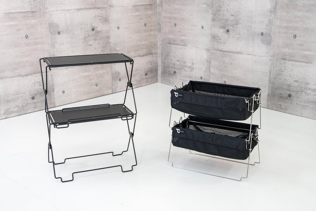 TOKYO CRAFTS バケットシェルフメッシュ 2つセット バケットシェルフメッシュセット ブラック – TOKYO CRAFTS