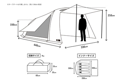 テンビ＋オネ シェルタータープフルセット - TOKYO CRAFTS