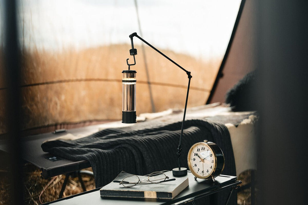 グラフアーム 卓上LEDランタンスタンド・ハンガー - 東京クラフト