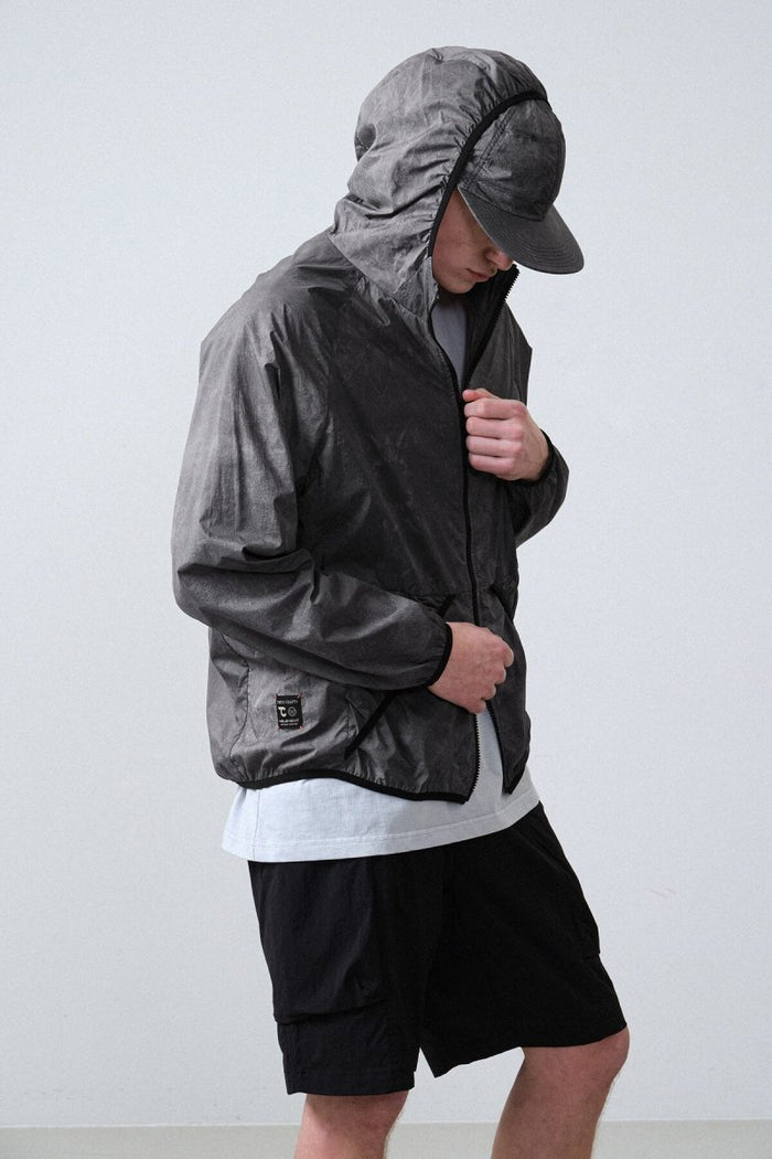 MontBlanc Packable Windbreakerの着用（正面）