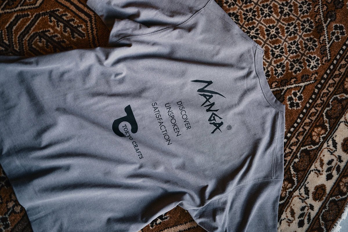 NANGA x TOKYO CRAFTS Exclusive Embroidery T-Shirt