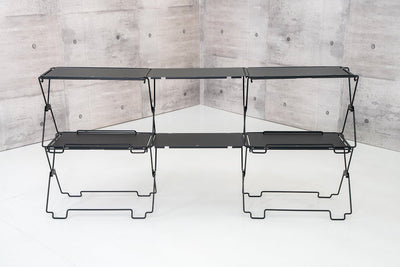 【セット割】コードユニット シェルフセット ブラック（コードユニット ブラック + トップボード ブラック + ショルダーケース ） - TOKYO CRAFTS