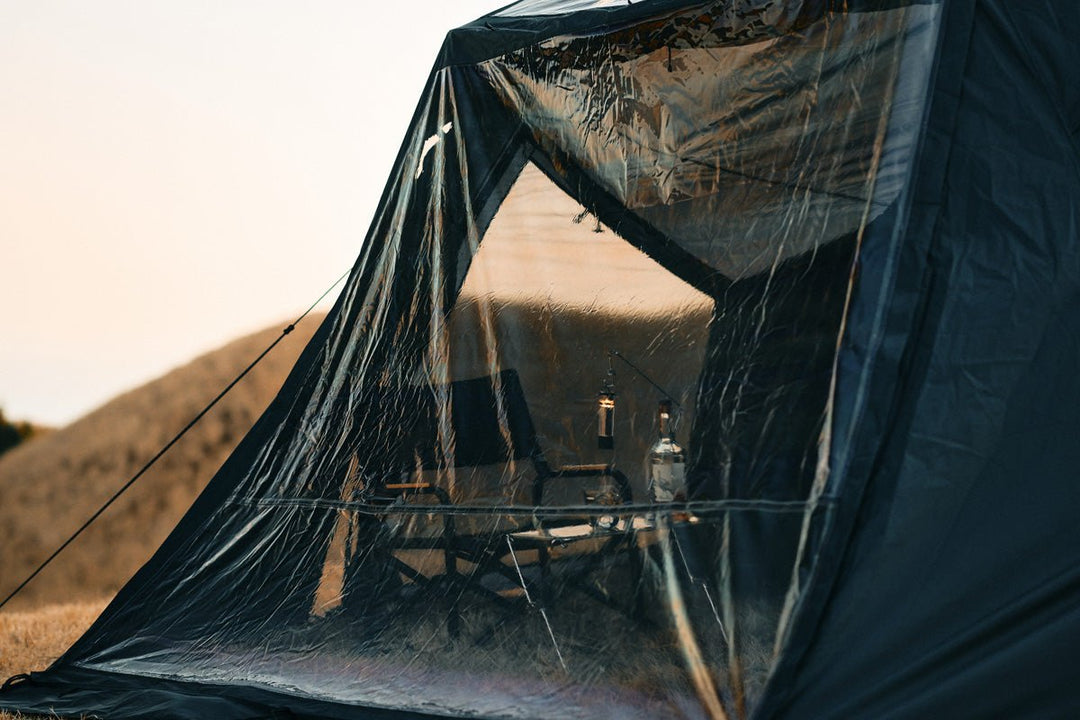 Exclusive TPU Window (Gray) for TENBI Shelter (3–4 Person Tent