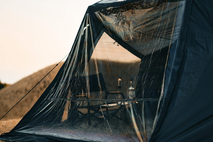 Exclusive TPU Window (Gray) for TENBI Shelter (3–4 Person Tent