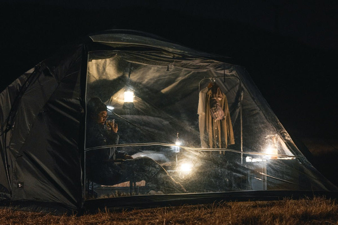 Exclusive TPU Window (Gray) for TENBI Shelter (3–4 Person Tent