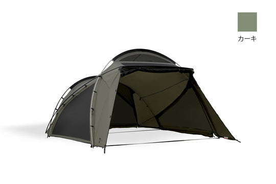 【初売りセール】テンビ(カーキ)シェルタールーフ付お得セット - TOKYO CRAFTS