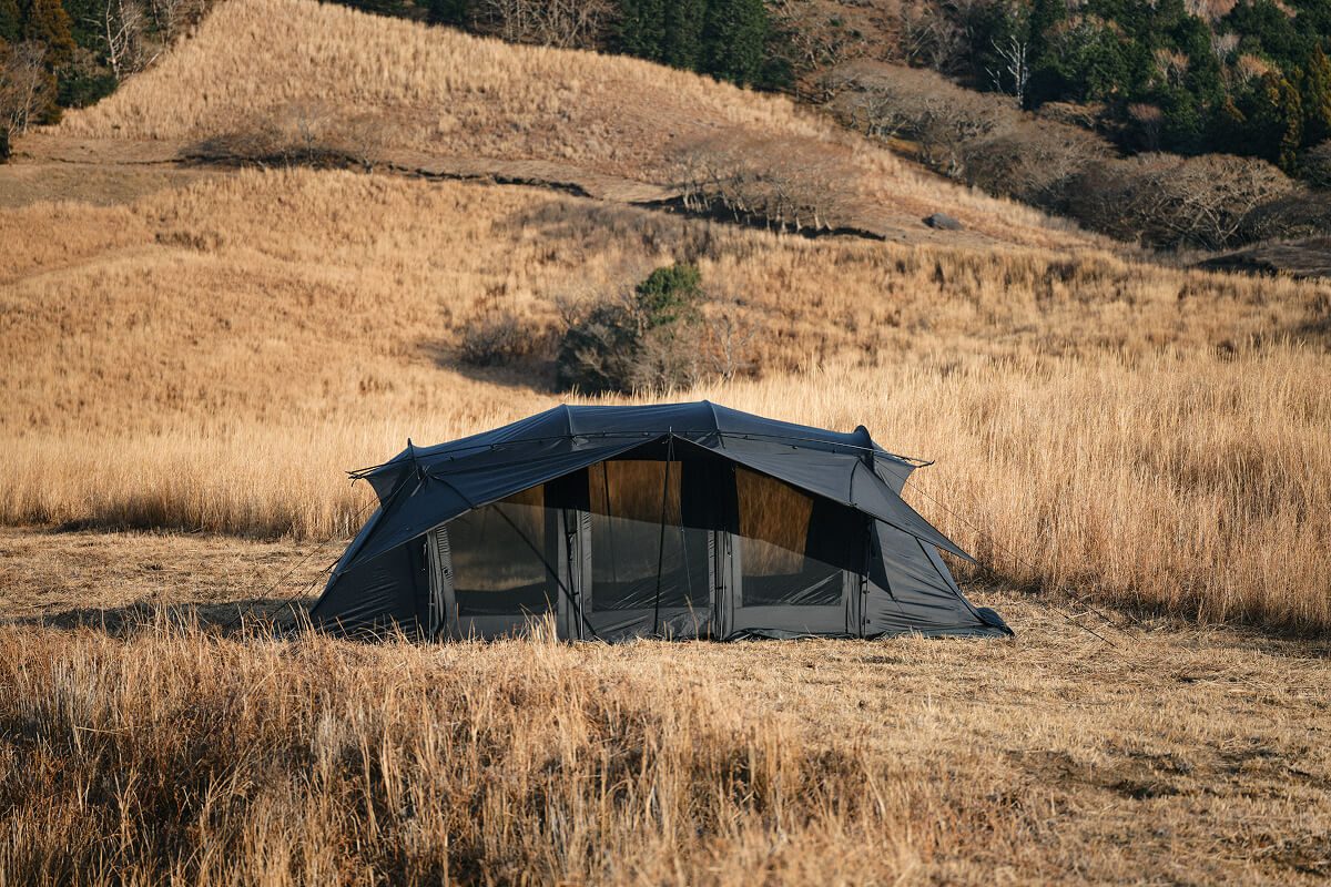 ウィングフォート ５th Anniversary ブラック　（４人用インナーテント付属） 開発者の想い