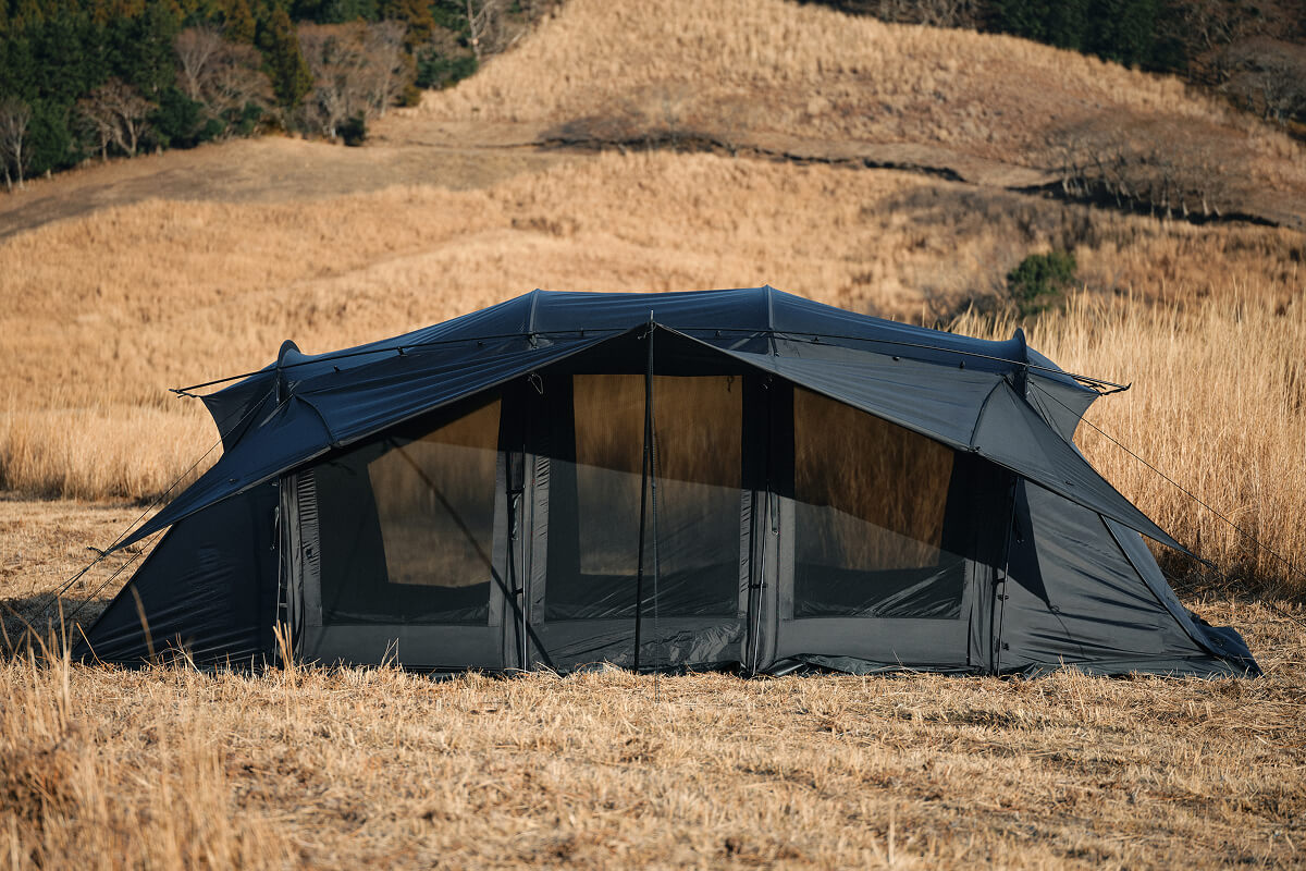 ウィングフォート ５th Anniversary ブラック　（４人用インナーテント付属）