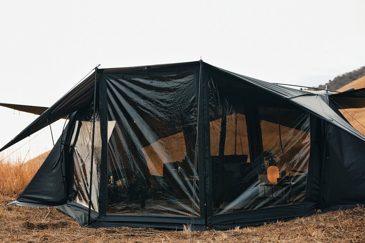 ウィングフォート ５th Anniversary ブラック　（４人用インナーテント付属） - TOKYO CRAFTS