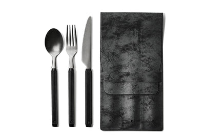 Professional tools series cutlery set black